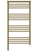 Полотенцесушитель электрический Сунержа Богема 3.1 32-6006-1050 110x55 см, подключение слева, золотой шелк, лесенка, с полкой
