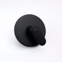 Встраиваемый смеситель для душа и ванны AQUATEK Ника AQ1866MB С ВНУТРЕННЕЙ ЧАСТЬЮ, черный матовый