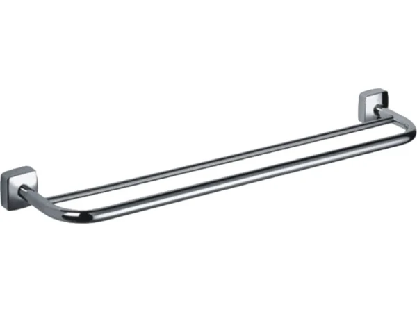 Полотенцедержатель Fixsen Kvadro FX-61302 двойной