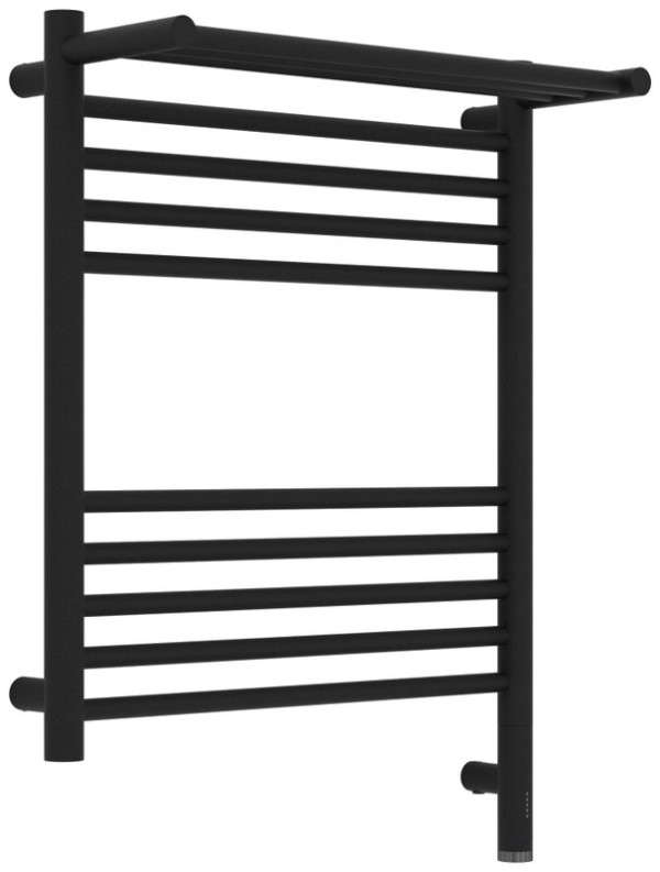 Полотенцесушитель электрический Сунержа Богема 3.1 15-6007-6050 70x55 см, подключение справа, темный титан муар, лесенка, с полкой