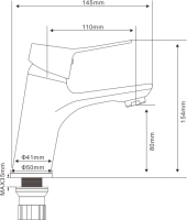 Смеситель для раковины Olive'S Avia AV17100 хром Смеситель для раковины Olive'S Avia AV17100 хром