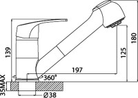 Смеситель для кухни Rossinka D D40-25