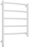 Полотенцесушитель электрический Сунержа Галант 3.1 30-6000-6050 70x55 см, подключение слева, матовый белый, лесенка