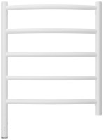 Полотенцесушитель электрический Сунержа Галант 3.1 30-6000-6050 70x55 см, подключение слева, матовый белый, лесенка