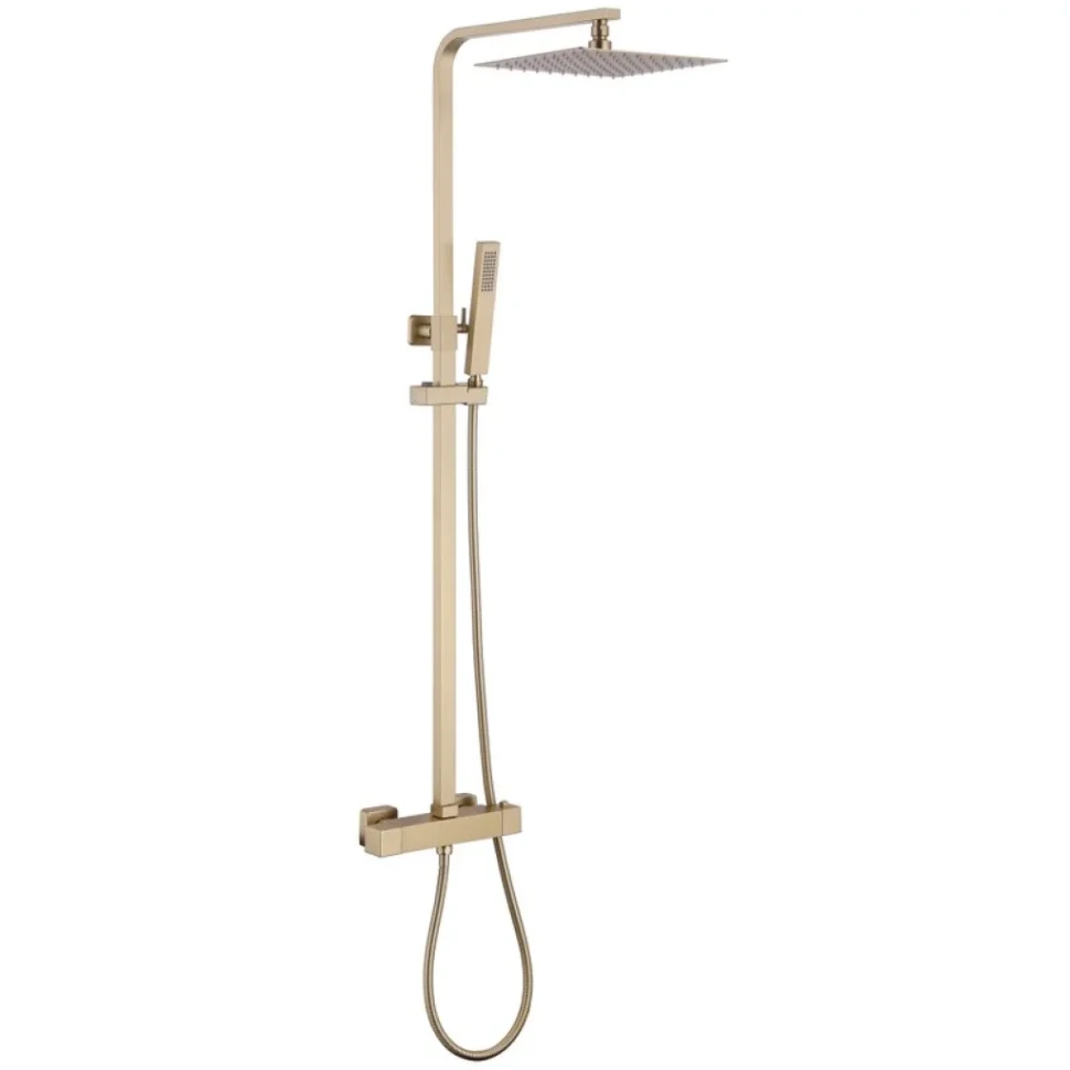 Душевая стойка Abber Daheim AF8260GL матовое золото