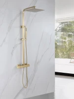 Душевая стойка Abber Daheim AF8260GL матовое золото Душевая стойка Abber Daheim AF8260GL матовое золото
