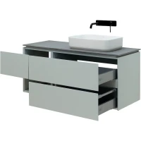 Тумба под раковину Allen Brau Infinity 120 R, подвесная, папирус матовый
