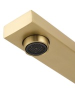 Смеситель для раковины Wonzon & Woghand WW-105-BG С ВНУТРЕННЕЙ ЧАСТЬЮ, брашированное золото