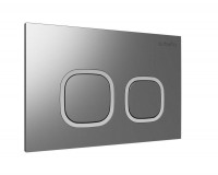 Кнопка смыва для унитаза Esbano ESINLPS10GM АБС-пластик, цвет матовая оружейная сталь