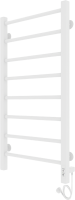 Полотенцесушитель электрический Laris Феличия ЧКБ П8 400/800 белый, R