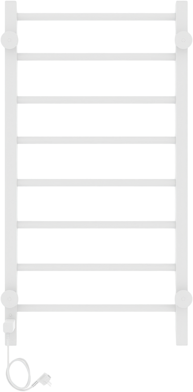 Полотенцесушитель электрический Laris Феличия ЧКБ П8 400/800 белый, R