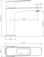 Комплект для ванной Rossinka RS46-11 + RS46-46