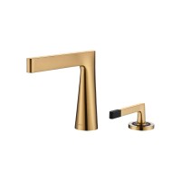 Смеситель для раковины Boheme Duo 161-BR bronze Смеситель для раковины Boheme Duo 161-BR bronze