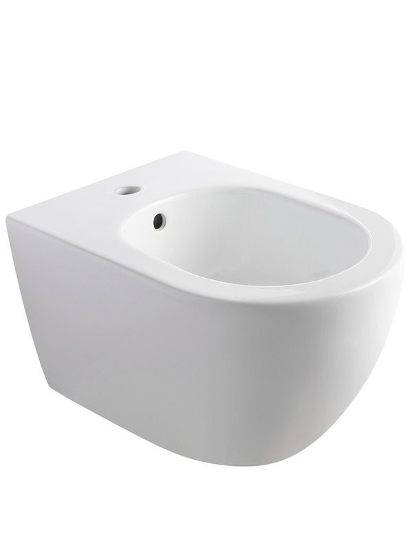 Биде подвесное Wonzon & Woghand Nile WW-UB5157-GW глянцевое белое