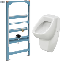 Комплект Инсталляция VitrA Frame 880-3800 + Писсуар Santek Гала 1WH301774 подвесной