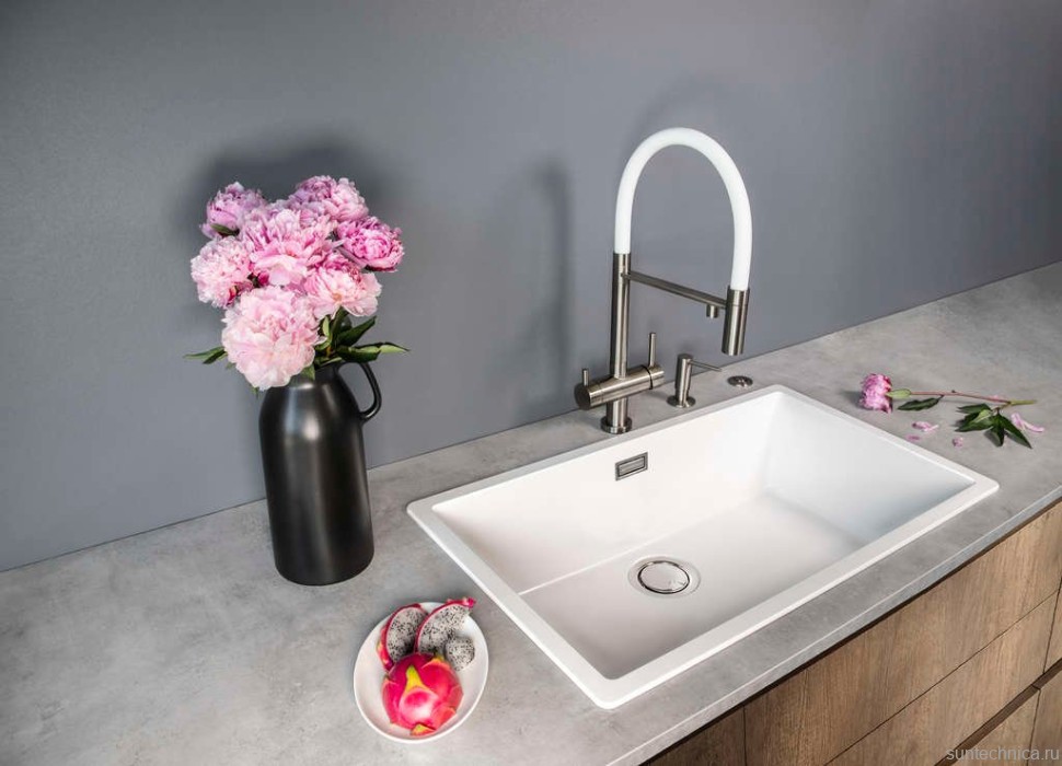 Мойка кухонная Omoikiri Yamakawa 75-U/I белая