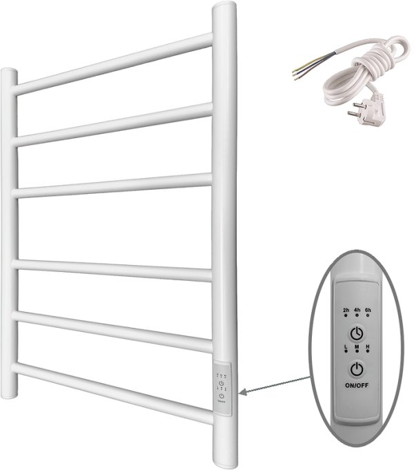 Полотенцесушитель электрический Маргроид Вид 10 СНШ R 61x40 белый матовый
