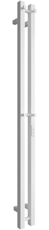 Полотенцесушитель электрический Двин X-2 plaza neo 120х80, белый