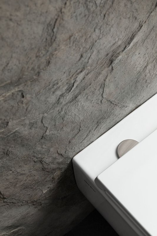 Унитаз подвесной Allen Brau Priority 49х36 см, безободковый, белый глянец