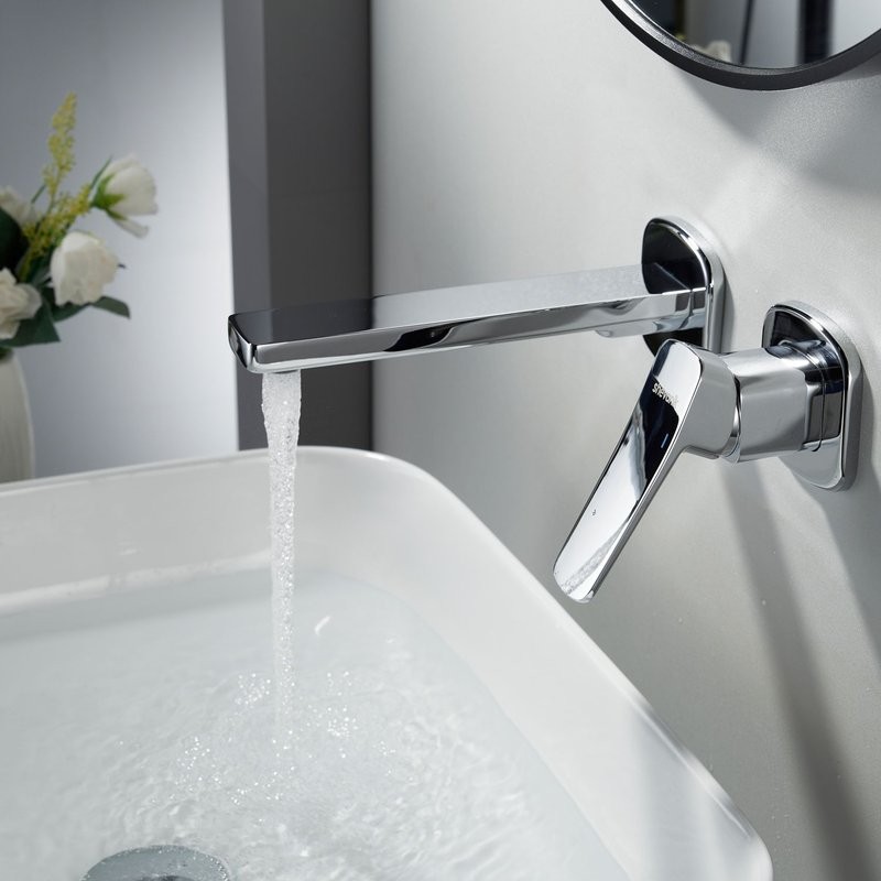 Смеситель для раковины/умывальника встраиваемый Shevanik S9941, хром