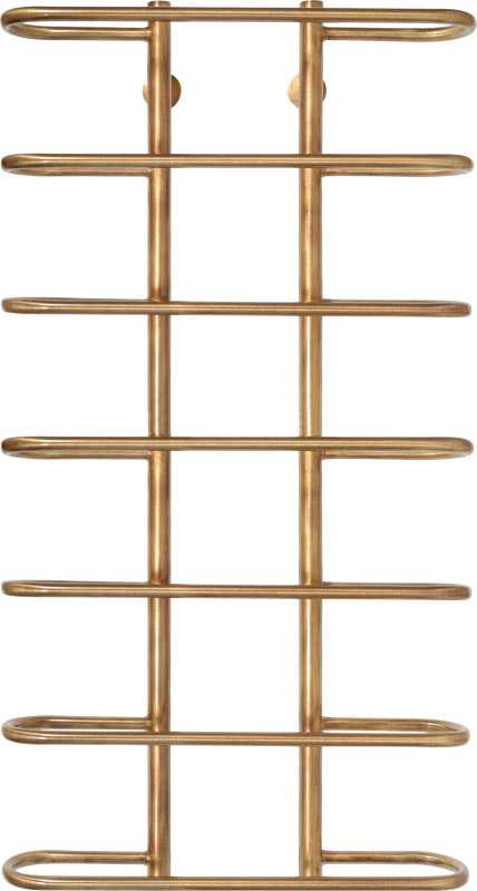 Полотенцесушитель водяной Secado Венеция 4603777476755 105x50 см, бронза, лесенка, латунь