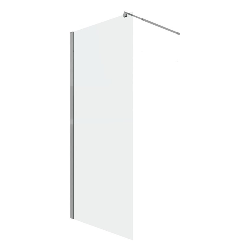 Душевая перегородка Niagara Eco NG-531-90 90х190, профиль хром, стекло прозрачное