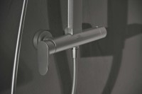 Душевая стойка Ideal Standard Alu+ BD584SI silver