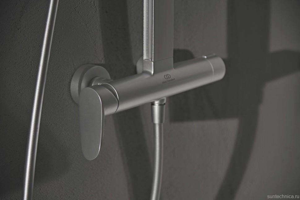 Душевая стойка Ideal Standard Alu+ BD584SI silver