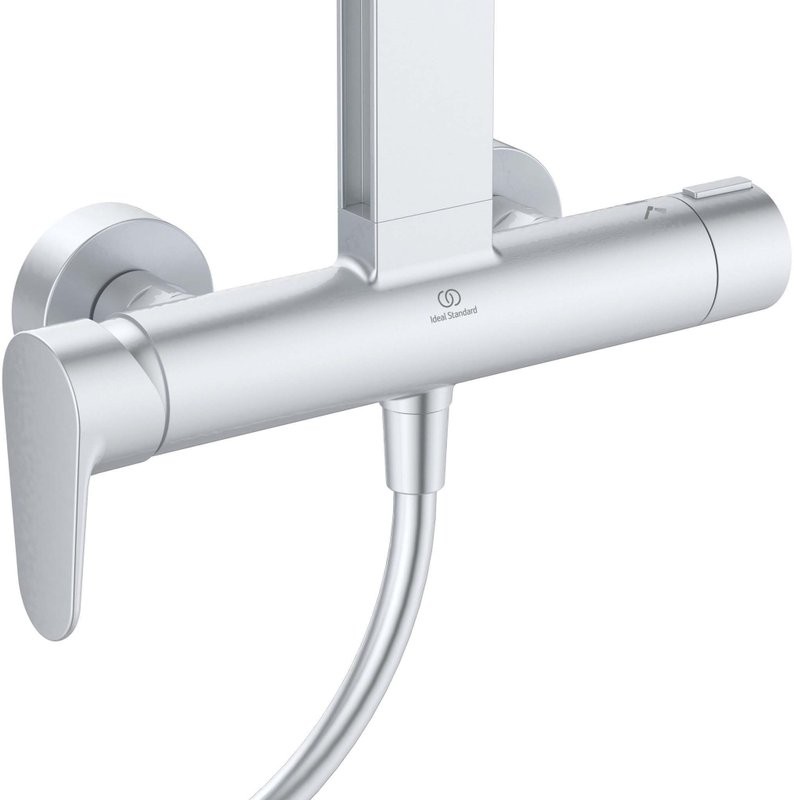 Душевая стойка Ideal Standard Alu+ BD584SI silver