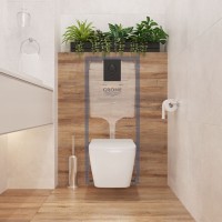 Система инсталляции для унитазов Grohe Rapid SL 1000044 3 в 1 с панелью смыва