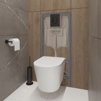 Система инсталляции для унитазов Grohe Rapid SL 1000044 3 в 1 с панелью смыва