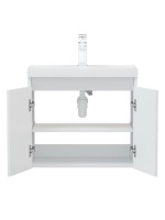 Тумба под раковину без столешницы Corozo Блисс 60 подвеная, белая