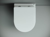 Комплект Ceramicanova Унитаз подвесной Mono CN1905 безободковый, с микролифтом + Инсталляция Balance CN121002MB с кнопкой Square матовой черной