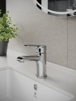 Смеситель для раковины Orange Prim M42-021cr хром