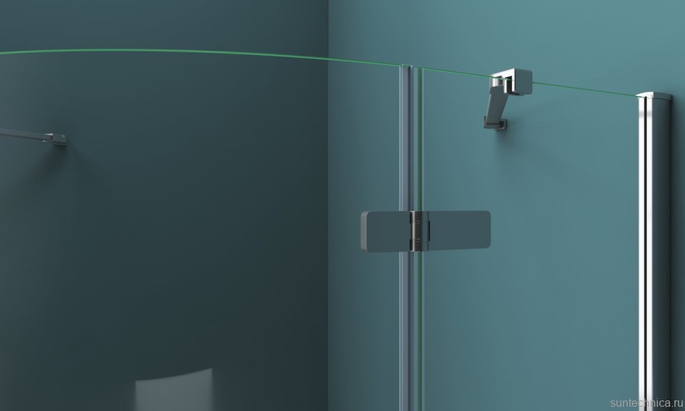 Душевой уголок BelBagno Kraft R-2-100-C-Cr
