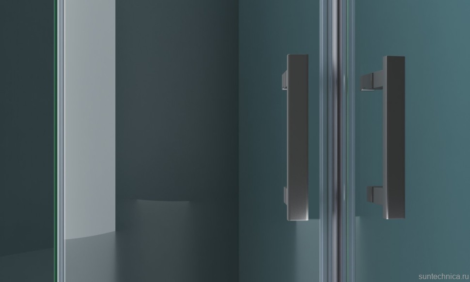 Душевой уголок BelBagno Kraft R-2-100-C-Cr