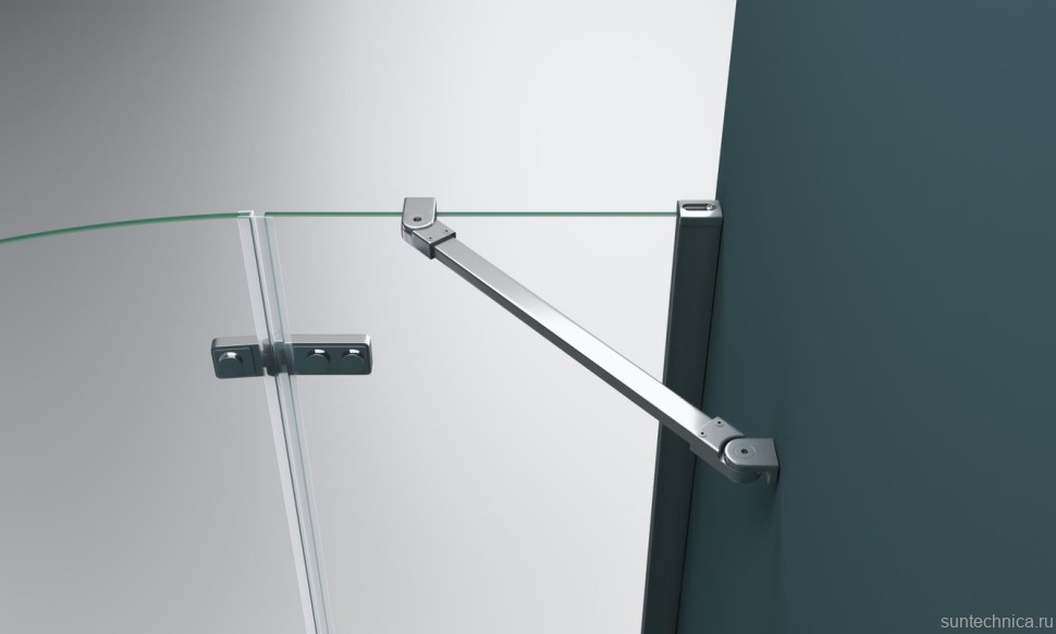 Душевой уголок BelBagno Kraft R-2-100-C-Cr