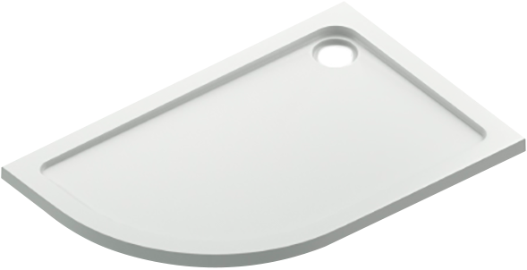 Поддон для душа Bas Раунд R 120x80 R