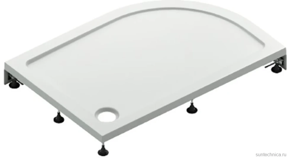 Поддон для душа Bas Раунд R 120x80 R