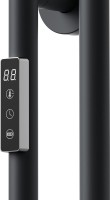 Полотенцесушитель электрический Bauedge Wall Clip AF0014 30x120, темно-серый металлик