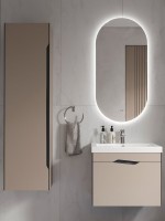 Мебель для ванной комнаты Velvex Krona 60 серый камень