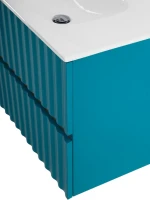 Тумба под раковину Art&Max Elegant 60 подвесная, бирюзовая матовая