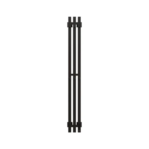 Полотенцесушитель электрический Grota Corsa K N RAL9005 EL 13х120, с крючками, матовый черный