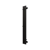 Полотенцесушитель электрический Grota Corsa K N RAL9005 EL 13х120, с крючками, матовый черный