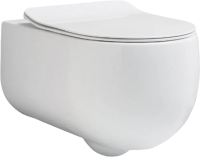 Унитаз подвесной Kerasan Flo 311130 безободковый, белый матовый