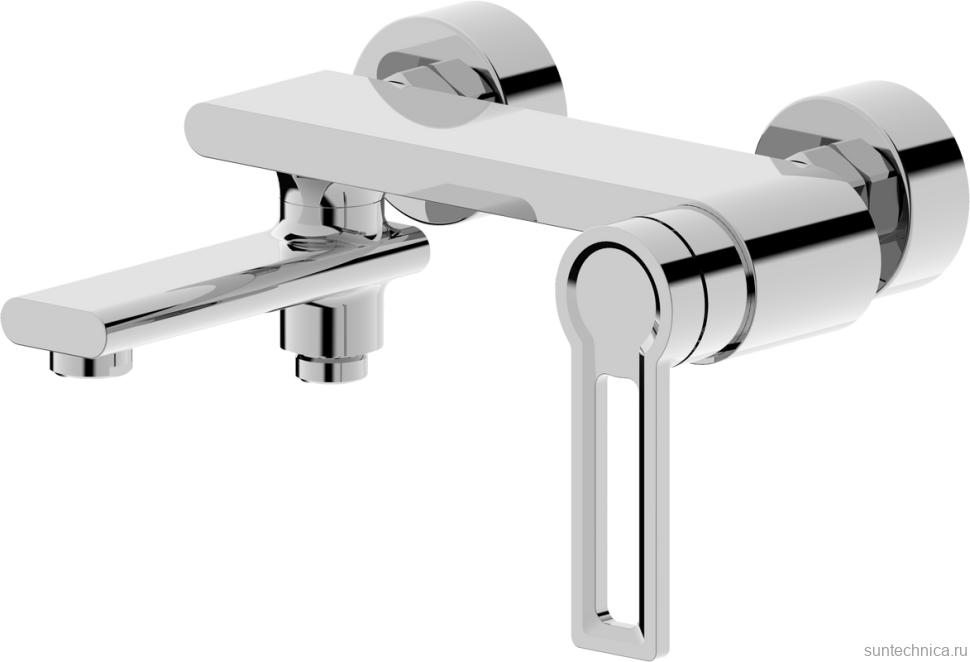 Смеситель для ванны с душем Orange Splito Splito M36-100cr