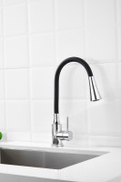 Смеситель для кухни BELZ B809 B74809 с гибким изливом, хром Смеситель для кухни BELZ B809 B74809 с гибким изливом, хром