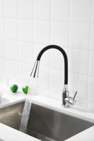 Смеситель для кухни BELZ B809 B74809 с гибким изливом, хром Смеситель для кухни BELZ B809 B74809 с гибким изливом, хром
