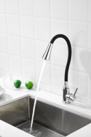 Смеситель для кухни BELZ B809 B74809 с гибким изливом, хром Смеситель для кухни BELZ B809 B74809 с гибким изливом, хром
