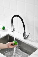 Смеситель для кухни BELZ B809 B74809 с гибким изливом, хром Смеситель для кухни BELZ B809 B74809 с гибким изливом, хром